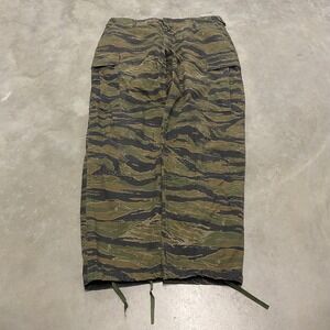 Genuine Gear Tiger Stripe Camo Cargo Pants Men's L-R Made in Haiti